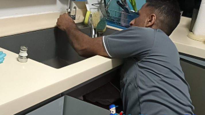 Kitchen Tap Installation Plumber Singapore – Condo, Jurong West