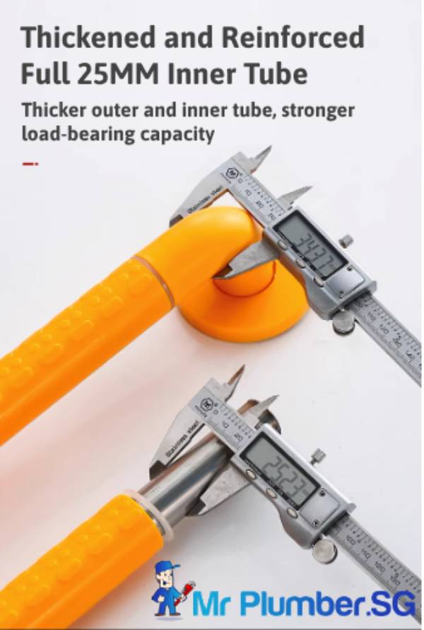L-Shaped Grab Bar 6 L Shaped - 4