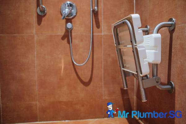 folding-shower-chair-installation-replacement-service-mr-plumber-singapore
